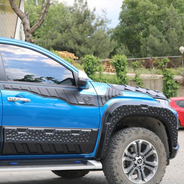 Купити Розширювачі колісних арок V2 (2019-2025, EuroCap) для Mitsubishi L200 рр