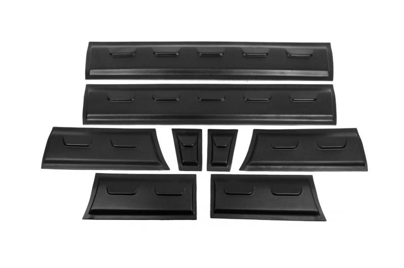 Купить Молдинг двери EuroCap (6 шт, ABS, длинная база) для Ford Transit 2000-2014 гг