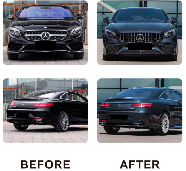 Купить Комплект обвесов S65 AMG для Mercedes S-class C217 Coupe