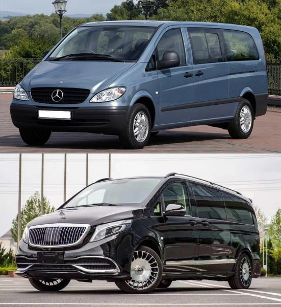 Купити Комплект рестайлінгу в W447 Maybach для Mercedes Viano 2004-2014 рр