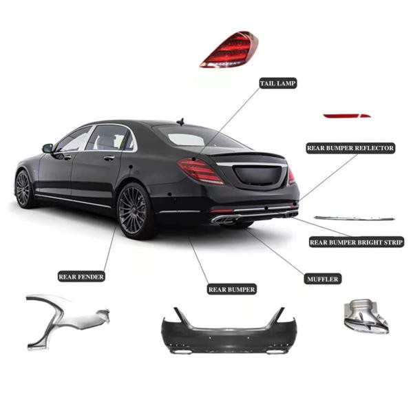 Купити Комплект рестайлінгу в X222 Maybach S600 для Mercedes S-сlass W221 2005-2013 рр
