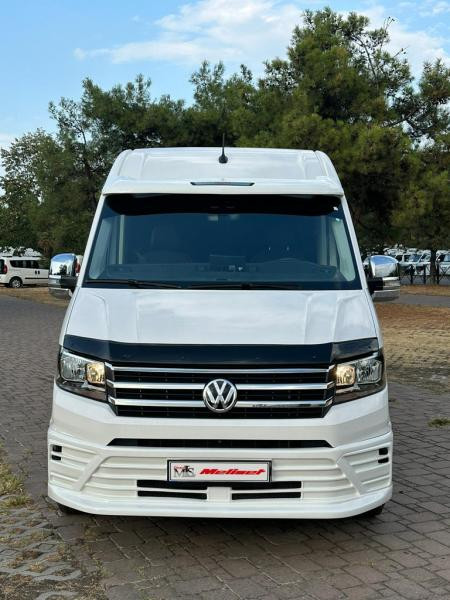 Купити Накладка на передній бампер 510B (під фарбування) для Volkswagen Crafter 2016- рр