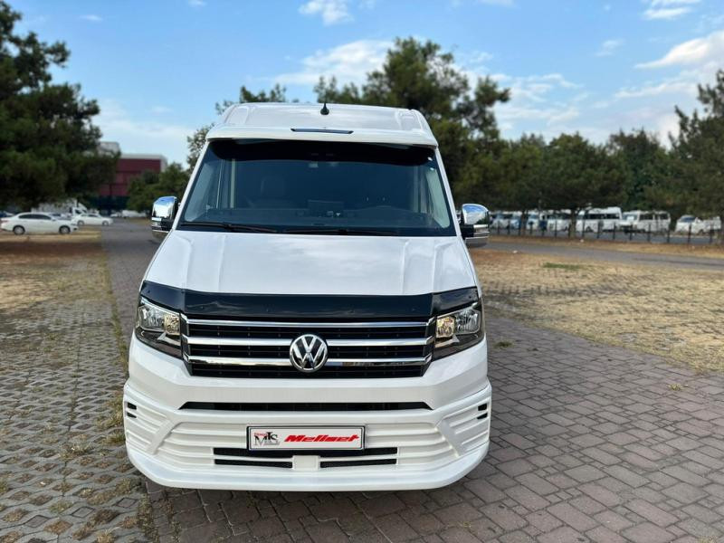 Купити Накладка на передній бампер 510B (під фарбування) для Volkswagen Crafter 2016- рр