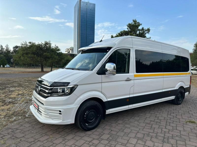 Купити Накладка на передній бампер 510B (під фарбування) для Volkswagen Crafter 2016- рр
