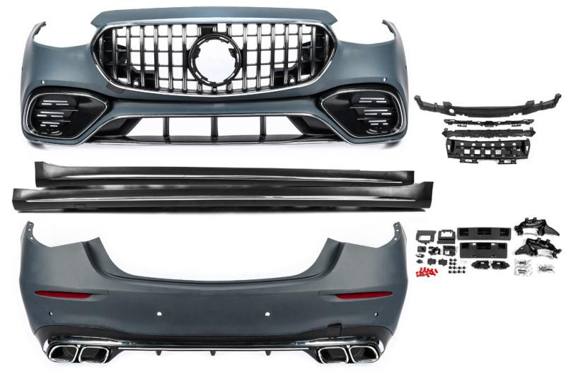 Купить Комплект обвесов AMG S63 с боковыми порогами. для Mercedes S-сlass W223