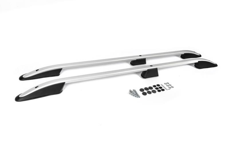 Купить Рейлинги OmsaLine Elegance (2 шт, серые) для Nissan NV200 2009- гг