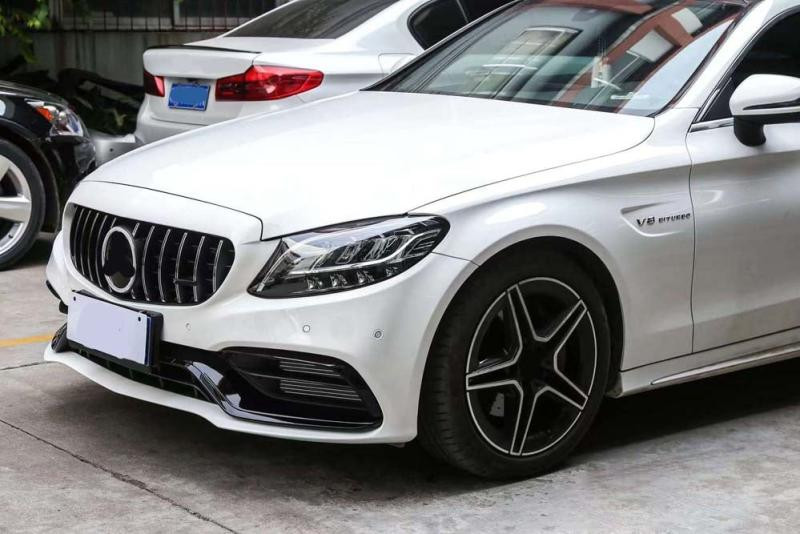 Купити Комплект обвісів з дифузором (AMG C63-designs 2018-2021) для Mercedes C-сlass W205 рр