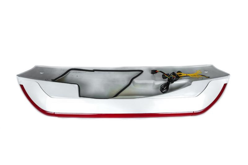 Купити Спойлер з FullLED Чорний колір для Toyota Land Cruiser Prado 150