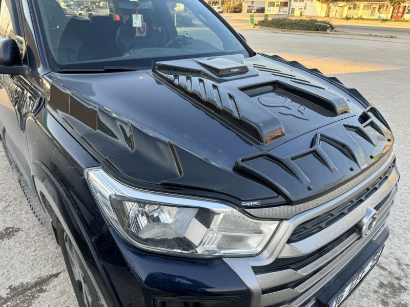 Купити Накладка на капот Dragon (ABS) для SsangYong Musso ІІ 2018- рр