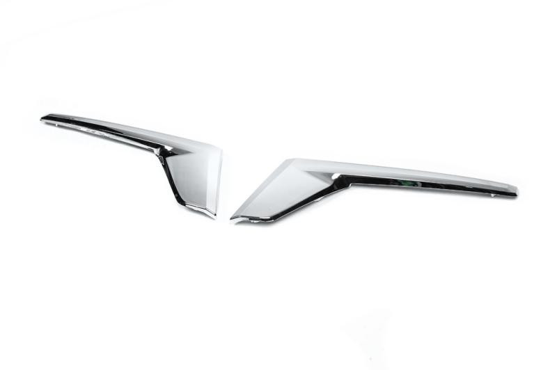 Купить Накладки ресницы на фары Китай (2016-2021) для Toyota Land Cruiser 200