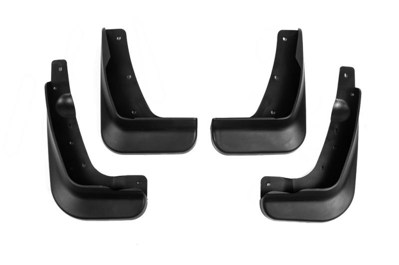 Купить Брызговики Premium (С боковой юбкой) (4 шт) для Mitsubishi Lancer X 2008- гг