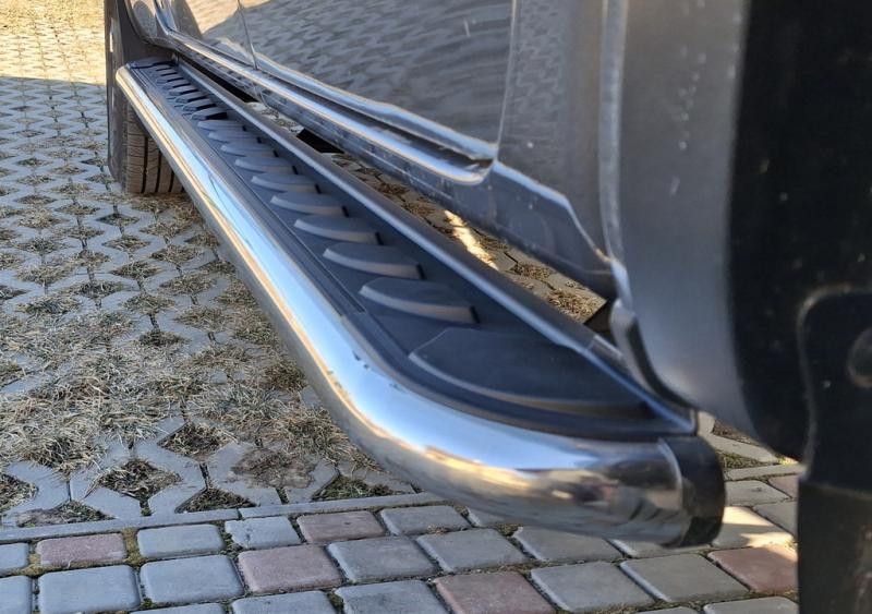 Купити Бокові пороги Maydos V-1 (2 шт., Алюміній) Довжина 183 см