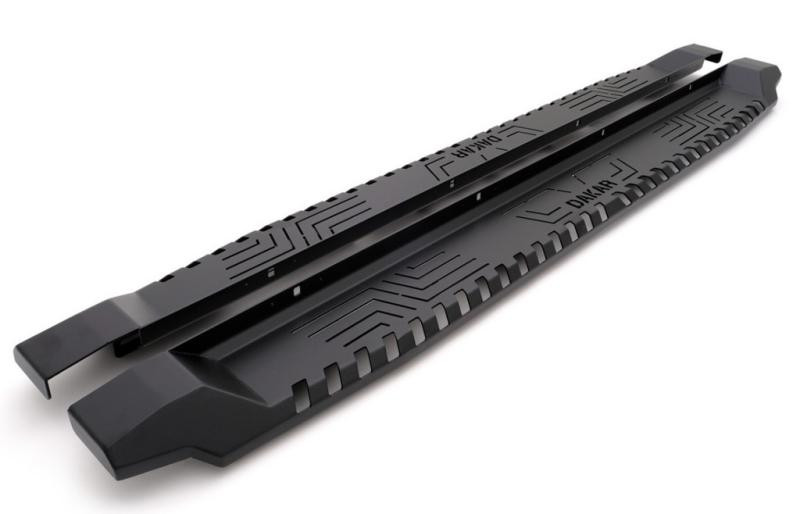 Купити Бокові пороги Dakar V1 без LED (2019-2025 , 2 шт, метал) для Mitsubishi L200 рр