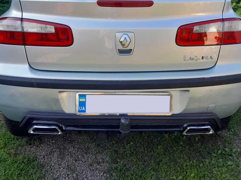 Купити Універсальний задній дифузор DPT V-2 (ABS) (чорний глянець)