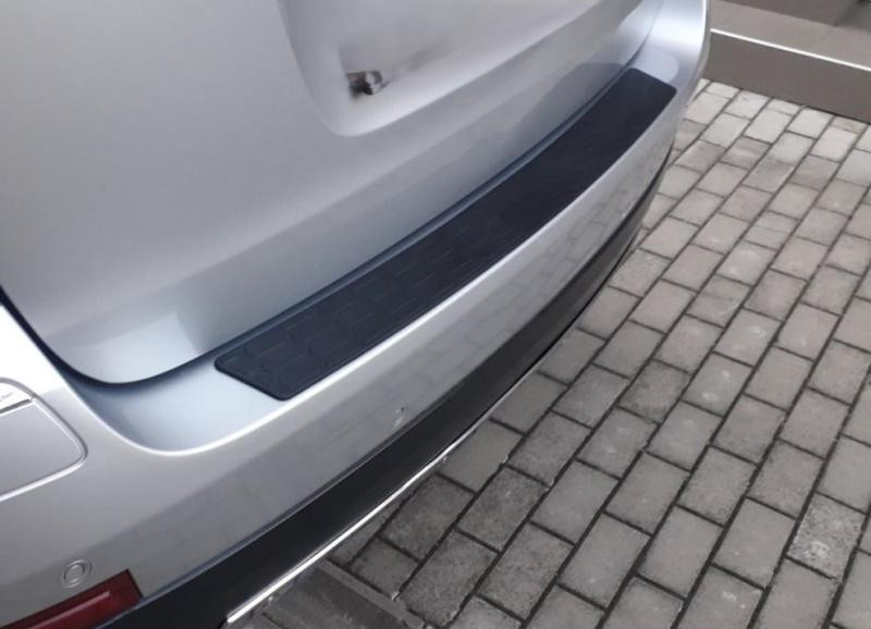 Купити Накладка на задній бампер DPT V-2 (ABS) (90см, чорний мат) для Mercedes GL сlass X164