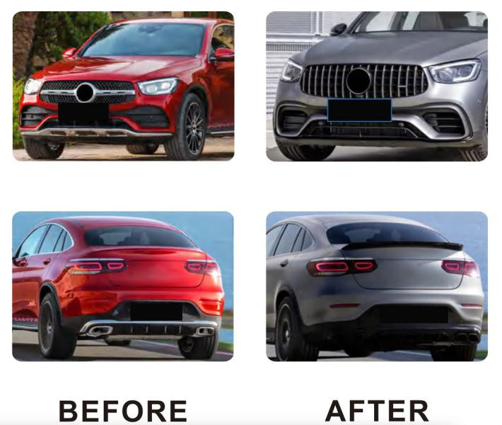 Купить Комплект обвесов 2020-2022 (GLC63 AMG) для Mercedes GLC coupe C253