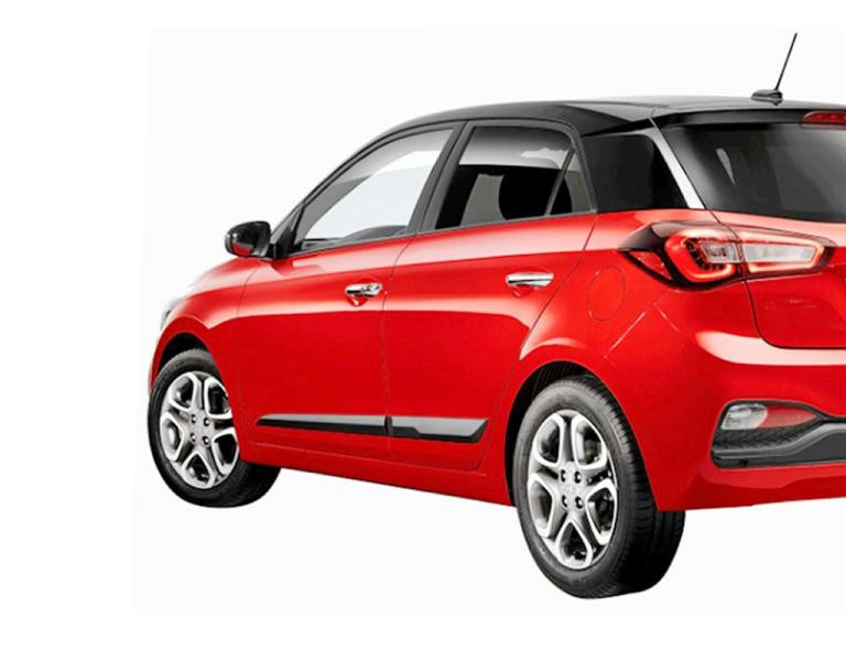 Купити Універсальні молдинги дверей DPT (ABS) (4шт) (чорний глянець)