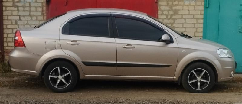 Купити Універсальні молдинги дверей DPT (ABS) (4шт) (чорний глянець)