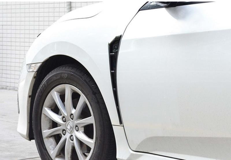 Купити Універсальні бокові зябра DPT V-1 (ABS) (2шт) (чорний глянець)