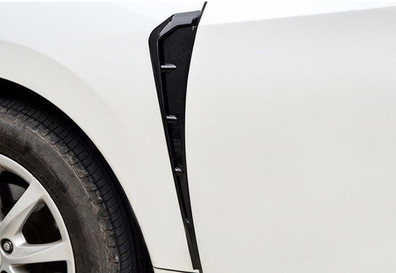 Купити Універсальні бокові зябра DPT V-1 (ABS) (2шт) (чорний глянець)