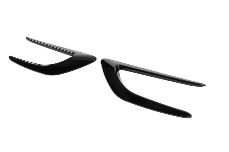 Купити Універсальні бокові зябра DPT V-2 (ABS) (2шт) (чорний глянець)