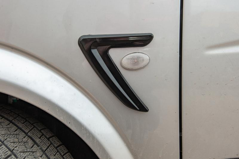 Купити Універсальні бокові зябра DPT V-3 (ABS) (2шт) (чорний глянець)