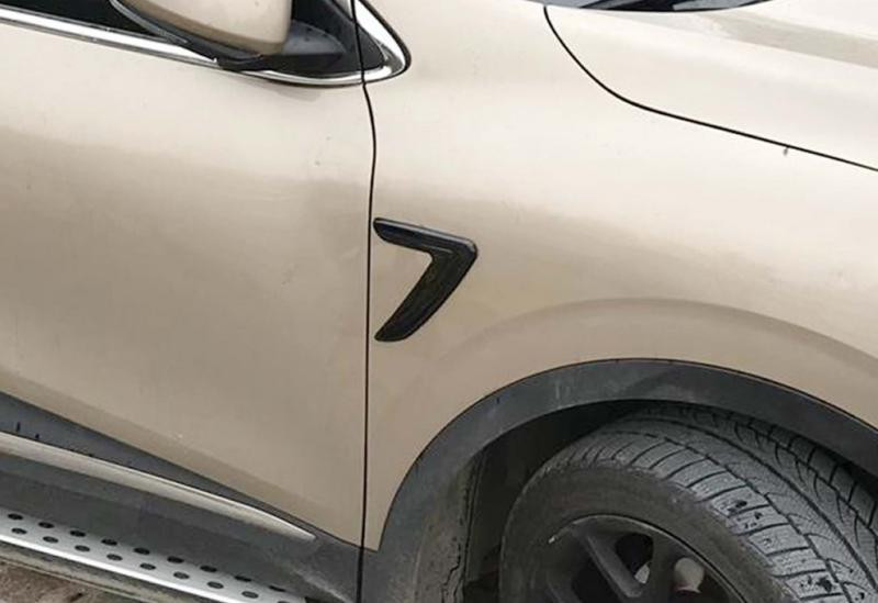 Купити Універсальні бокові зябра DPT V-3 (ABS) (2шт) (чорний глянець)