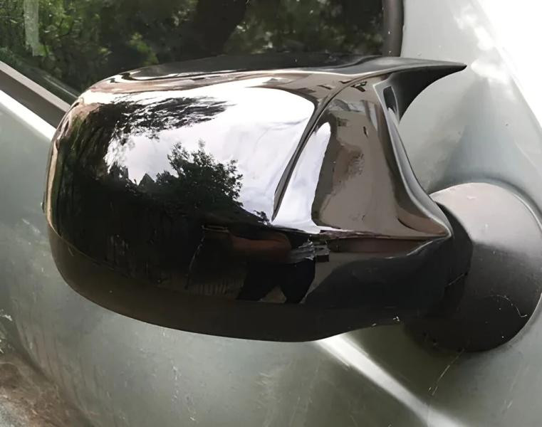 Купить Накладки на зеркала BMW-Style V2 (2 шт) для Nissan Terrano 2014- гг