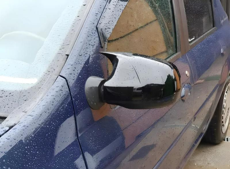 Купить Накладки на зеркала BMW-Style V2 (2 шт) для Nissan Terrano 2014- гг