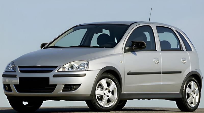 Купити Накладки на дзеркала BMW-Style (2 шт) для Opel Corsa C 2000- рр