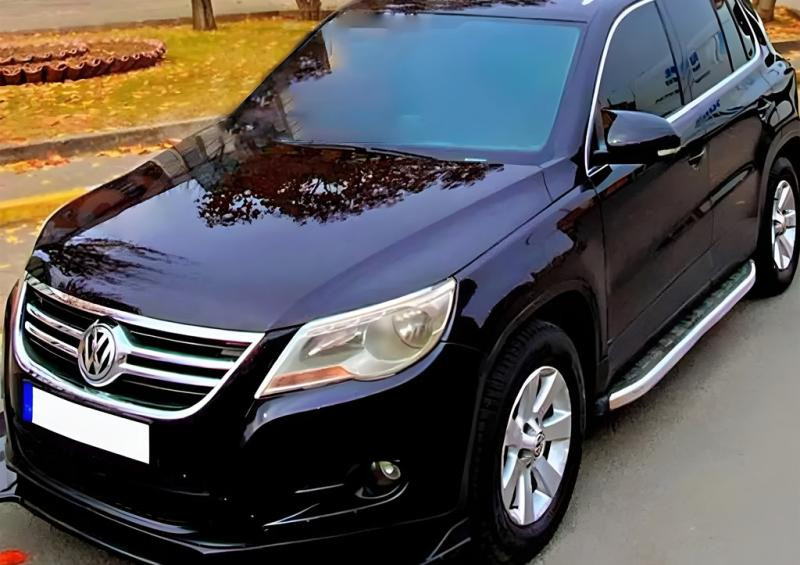 Купити Накладки на дзеркала RLine-Look (2 шт) для Volkswagen Tiguan 2007-2016 рр