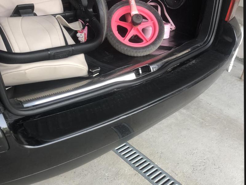 Купить Накладка на задний бампер (SW, ABS, Esa) для Volkswagen Passat B5 1997-2005 гг