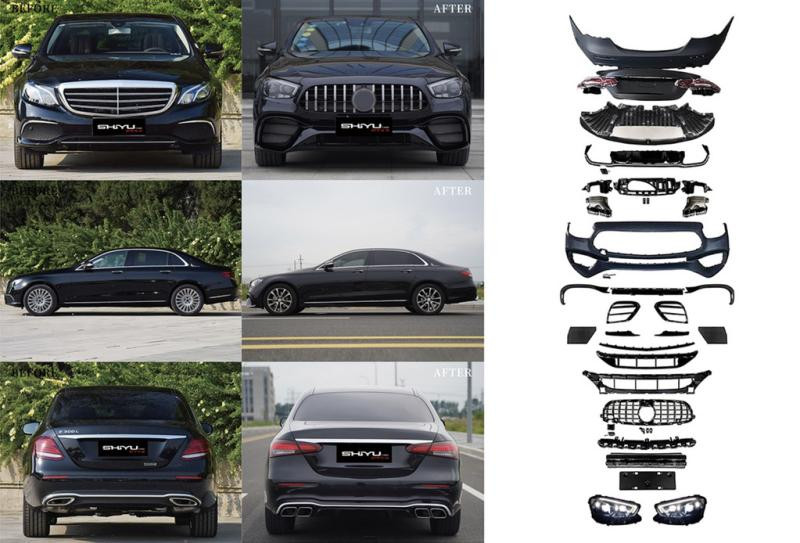 Купити Комплект рестайлінгу в AMG E63 2024 року для Mercedes E-сlass W213 2016-2023 рр