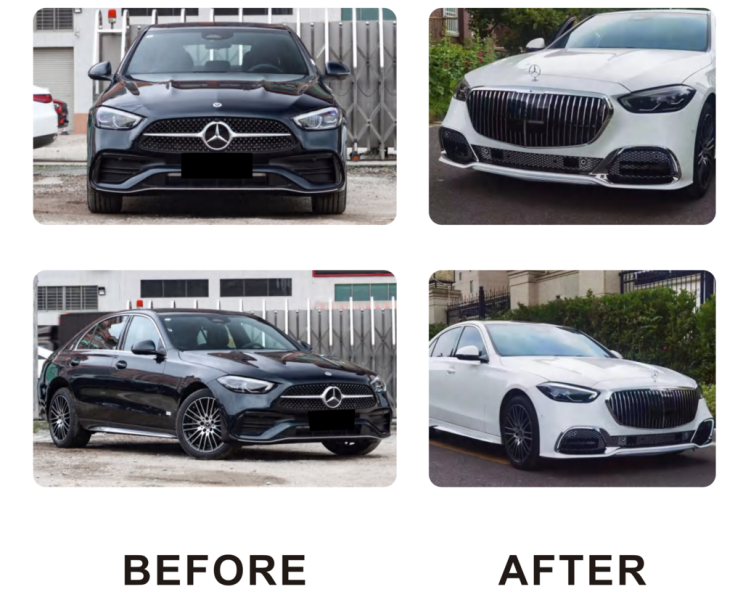 Купить Комплект обвесов (Maybach) для Mercedes C-class W206 2022- рр