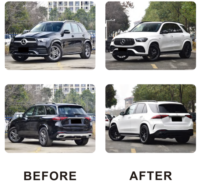 Купить Комплект обвесов AMG GLE53 (с полным задним бампером) для Mercedes GLE W167