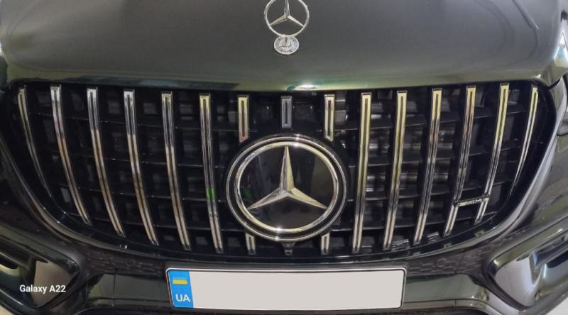 Купить Передняя решетка 2023-2025 (GT Panamericana) для Mercedes GLS X167