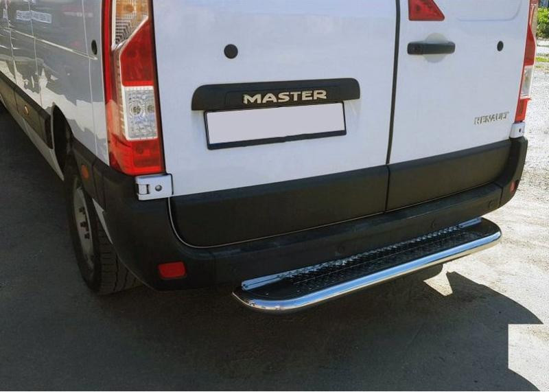 Купити Задня підніжка (нерж.) для Renault Master 2011-2023 рр