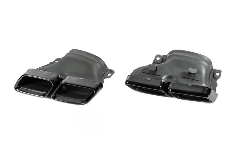 Купить Задний диффузор с насадками Black (для AMG/AMG-Line, Дизайн E63 2016-2020) для Mercedes E-сlass W213