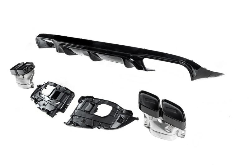 Купити Задній дифузор з насадками (Дизайн AMG63) для Mercedes E-class coupe C238