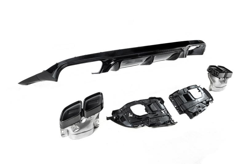 Купити Задній дифузор з насадками (Дизайн AMG63) для Mercedes E-class coupe C238