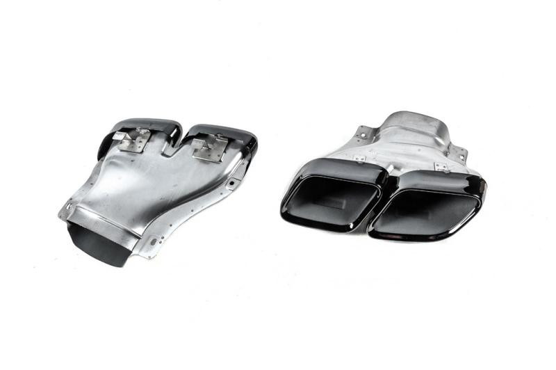 Купить Задний диффузор с насадками (2015-2018, для CLS GT63) для Mercedes CLS C218