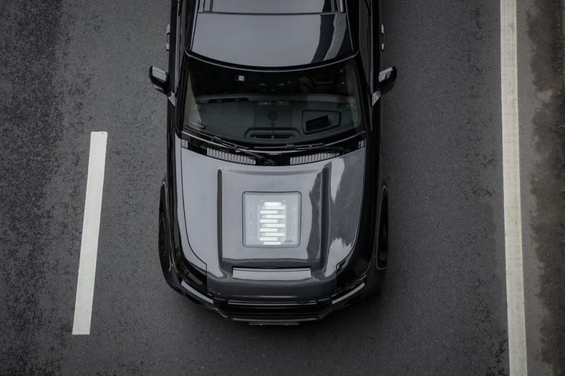 Купить Карбоновый капот (со стеклянным отверстием) для Land Rover Defender 2019- рр