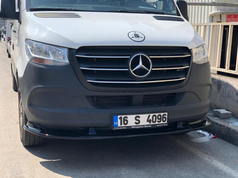 Купити Передня Lip накладка EuroCap (ABS) для Mercedes Sprinter W907/W910 2018- рр