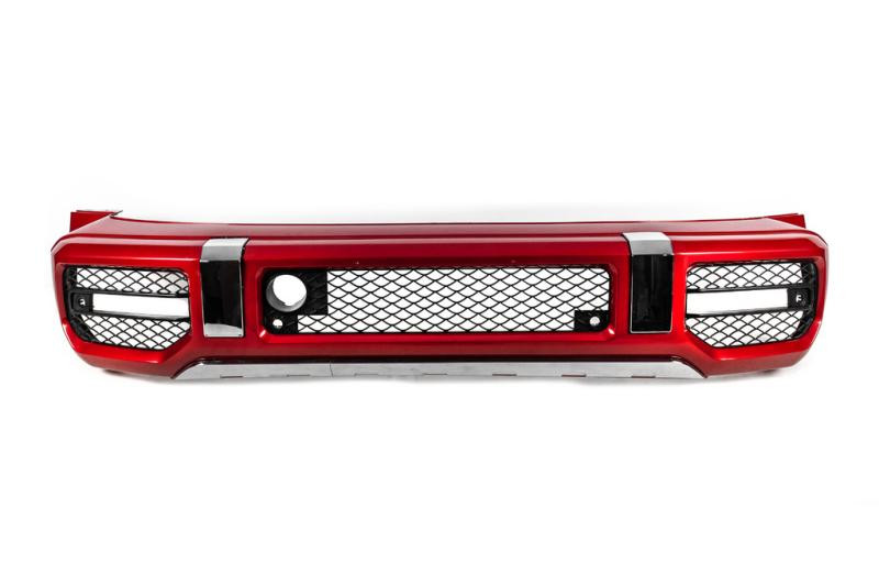 Купить Передний бампер в стиле AMG 2023 года (скорлупа) для Mercedes G сlass W463 1990-2018 гг