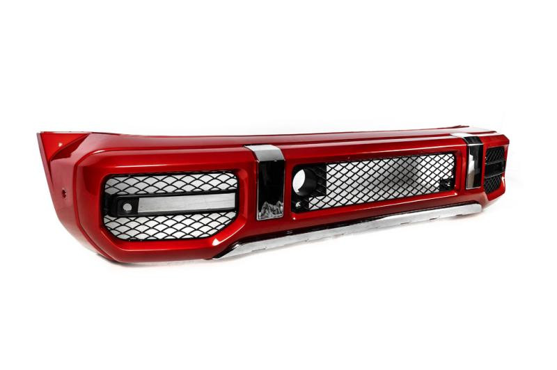 Купить Передний бампер в стиле AMG 2023 года (скорлупа) для Mercedes G сlass W463 1990-2018 гг