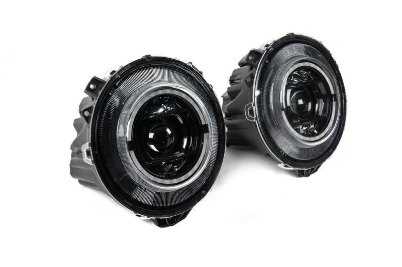 Купить Передние фары Дизайн-2023 Black (2006-2017) для Mercedes G сlass W463