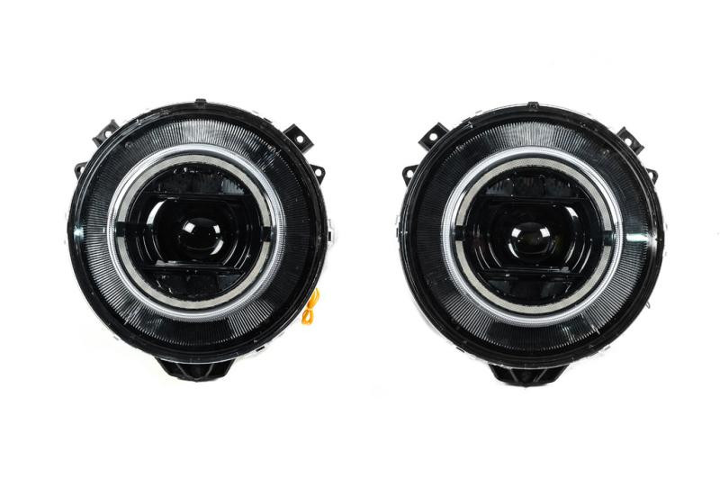 Купить Передние фары Дизайн-2023 Black (2006-2017) для Mercedes G сlass W463