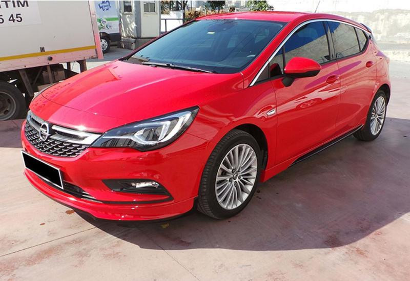 Купити Передня Lip накладка DPT (Під фарбування) для Opel Astra K 2016-2021 рр