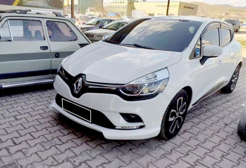 Купити Передня Lip накладка DPT (HB, Під фарбування) для Renault Clio IV 2012-2019 рр