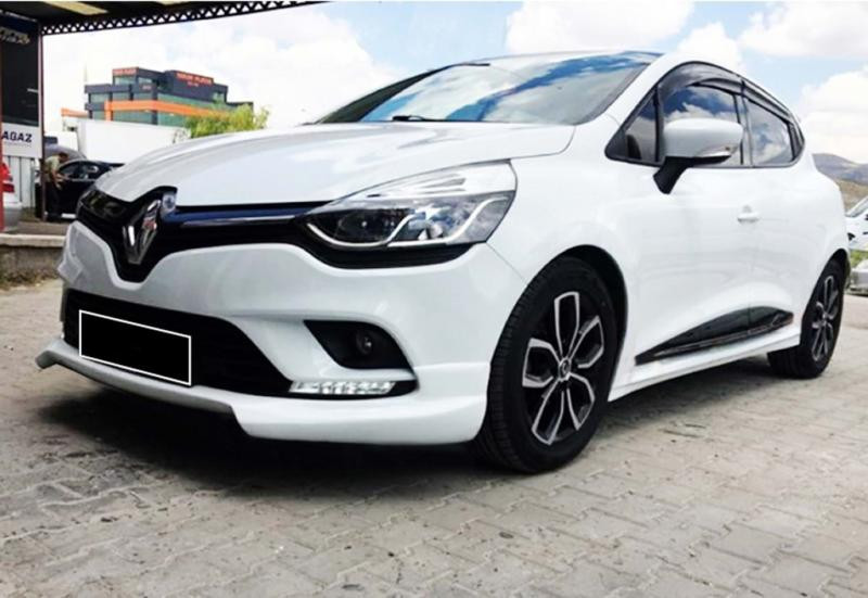 Купити Передня Lip накладка DPT (HB, Під фарбування) для Renault Clio IV 2012-2019 рр
